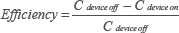 Particle removal efficiency equation