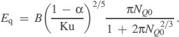 Equation of the efficiency collection of neutralized particles on bipolarly charged fibers due to polarization force